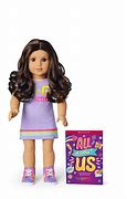 Image result for Doll with Blue Eyes and Brown Hair