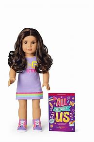 Image result for Caucasian Girl Doll with Brown Hair