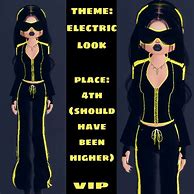 Image result for Electric Look Dress to Impress