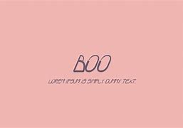 Image result for Boo Connected Font