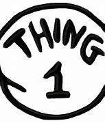 Image result for Thing 1 and 2 Logo