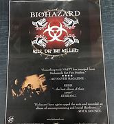 Image result for Biohazard Cut Out