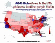 Image result for United States Metropolitan Areas