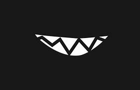 Image result for Anime Sharp Teeth Smile Mask