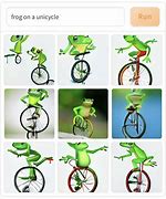 Image result for Unicycle Frog