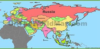 Image result for Eurasia On a Map