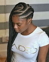 Image result for Feed in Braids Updo