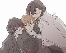 Image result for Dazai and Chuuya Cuddling