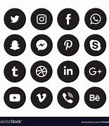 Image result for No Social Media Icon Black