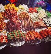 Image result for Skewered Veggies On Grill