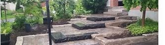 Image result for Front Entry Stone Steps