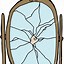 Image result for Broken Mirror Clip Art