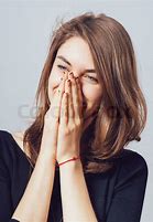 Image result for Girl Covering Face with Hands