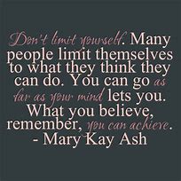 Image result for Mary Kay Quotes