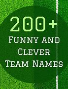 Image result for Inspiring Team Names