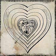 Image result for Angel Heart Drawing