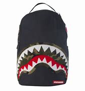 Image result for Sprayground Camo Shark Backpack