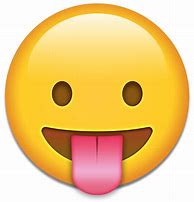 Image result for Tongue Emoji Face