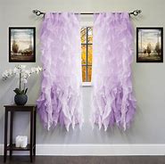 Image result for Purple Lace Curtains