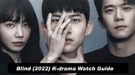 Image result for Blind K Drama Poster