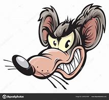 Image result for Cartoon Rat Head