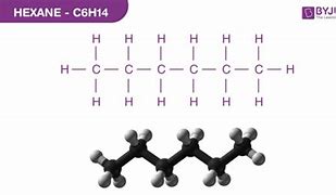 Image result for Structure of Hexane