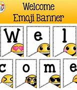 Image result for Welcome Emoji Banner