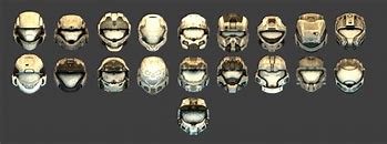 Image result for Halo Reach Red Helmets