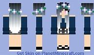 Image result for Blue Flower Girl Minecraft Skin Nova