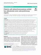 Image result for Pheochromocytoma Renin