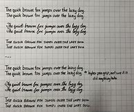 Image result for Font for Practicing Handwriting