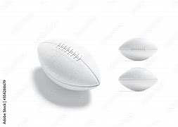 Image result for Blank American Football Ball