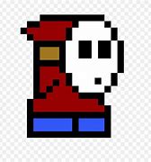 Image result for Super Mario Bros Shy Guy Pixel Art