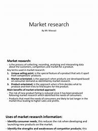 Image result for Market Research Sample PDF