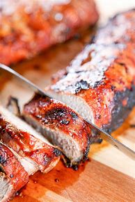 Image result for Simple Pork Loin On Grill