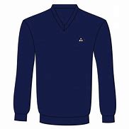 Image result for Navy Blue V-Neck Sweater