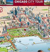 Image result for Hop On/Off Chicago Map