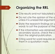 Image result for Et Al in RRL