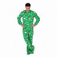 Image result for Christmas Footed Pajamas