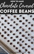 Image result for Chocolate Covered Coffee Beans to Garnish