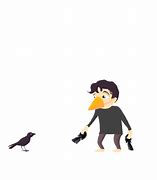 Image result for Crow Bird GIF