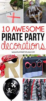 Image result for Pirate Birthday Party DIY