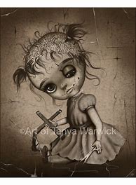 Image result for Creepy Doll Art