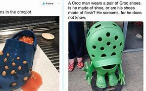 Image result for Beans in Croc Meme