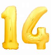 Image result for Number 14 Balloons