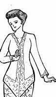 Image result for Kebaya TK Gambar Mewarnai