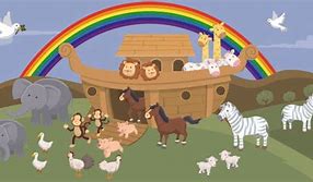 Image result for Double Rainbow Noah's Ark