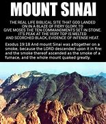 Image result for Biblical Mount Sinai