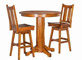 Image result for Pub Pedestal Table