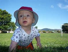 Image result for Baby Playing in Garden